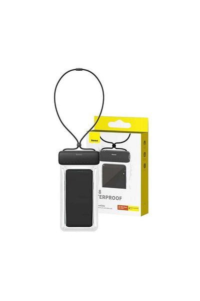 Baseus Waterproof IPX8 Case for 7.2" Phone - Baseus (P60263700113-00) - Cluster Black