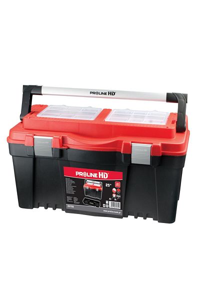 PROLINE Ppr Hd Tool Box With Lock And Aluminum Handle 25"