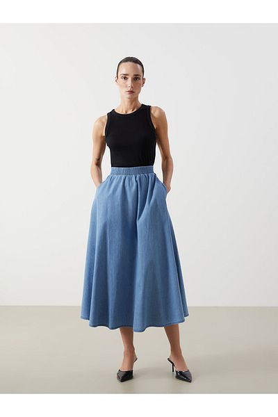 LC Waikiki Tricou pentru femei din țesătură pentru camisole cu potrivire extra strânsă