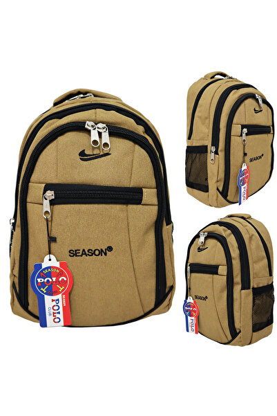 SEASONPOLO CLUB حقيبة ظهر من القماش، حقيبة مدرسية، حقيبة سفر، حقيبة رياضية، حقيبة ظهر