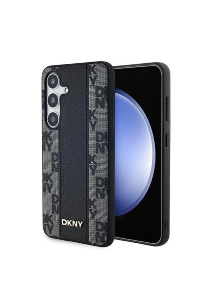Dkny Husă Samsung Galaxy S24 - DKNY din piele cu model mono în carouri MagSaf...