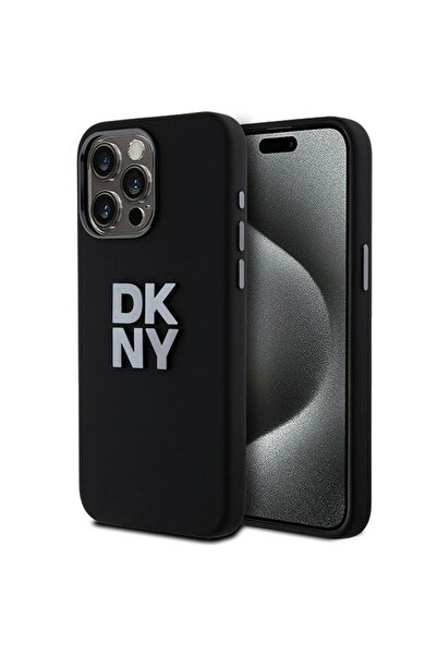 Dkny Carcasă pentru iPhone 15 Pro - DKNY Hardcase Silicon Lichid cu Logo Meta...