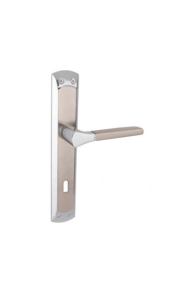 EYMEN YAPI Arpat Arya Grand Luxury Aluminum Door Handle Chrome Satin Room