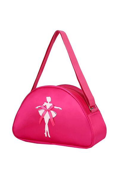 bebeLOGIC Ballet, dance, fitness bag for children, single shoulder strap, 35 x 21 x 12 cm, fuchsia