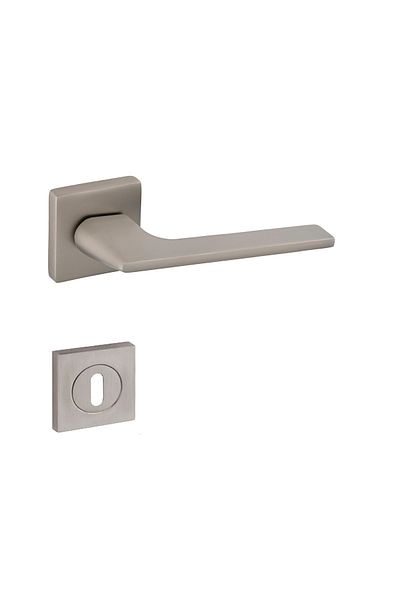 EYMEN YAPI Meysan İrem Luxury Square Badge Door Handle Satin Room