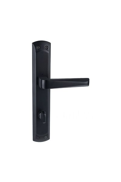 EYMEN YAPI Arpat Rosa Grand Luxury Aluminum Door Handle Matte Black Wc