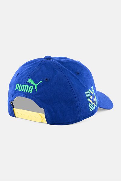 Puma Men Brand Logo Sports Cap, Blue