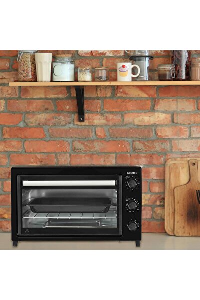KUMTEL Cuptor Electric Kf-5320.k, 32 Litri, 1420 W, Temporizator, Negru