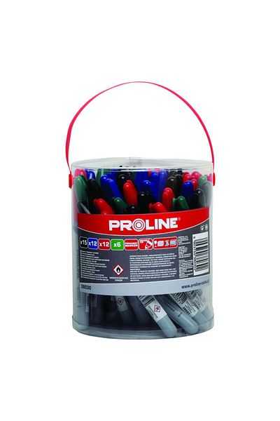 PROLINE Long Color Markers (N-15/A-12/R-12/V-6), 45/Set