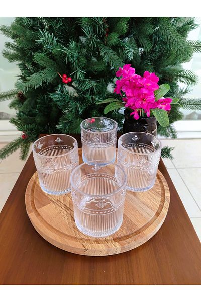 Madame Coco Abeille Water Glass Set 330 ml - Abeille Water Glass Set 330 ml