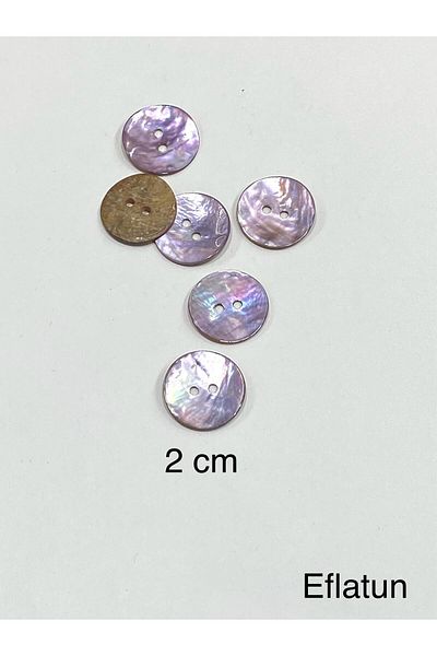karantuhafiye Button / Colored Button / Set of 6 / Magenta