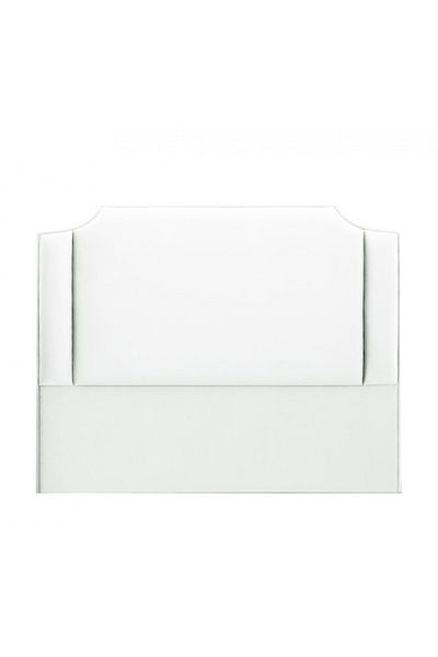 House One H108 | Velvet headboard - White