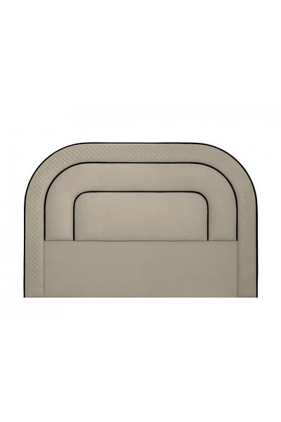 soufa dibaj H010 | Velvet headboard - Brown