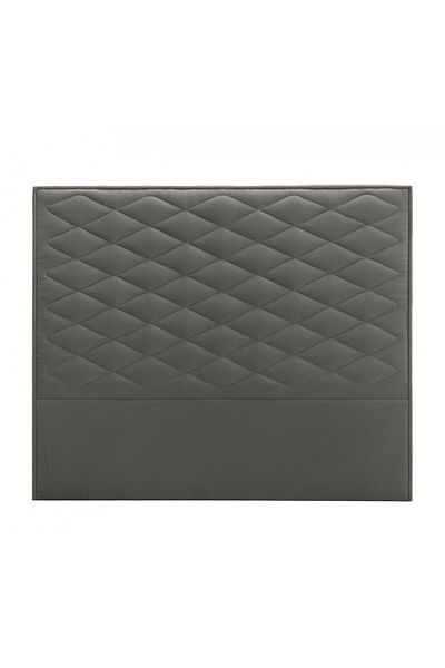 House One H110 | Velvet headboard - Dark Grey - 160x200 cm