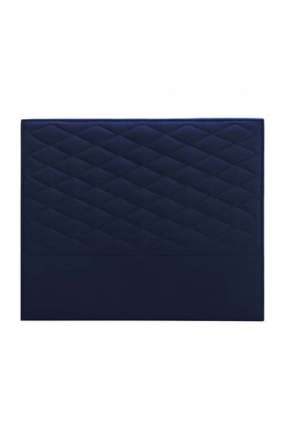 House One H110 | Velvet headboard - Dark Blue - 180x200 cm