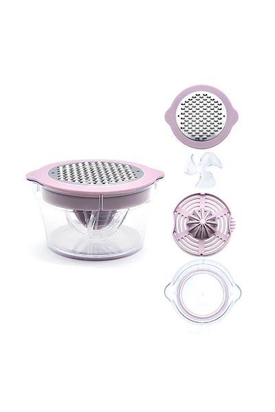 mediLOGIC Storcator fructe multifunctional 4 in 1, manual, lamai, portocale, citrice
