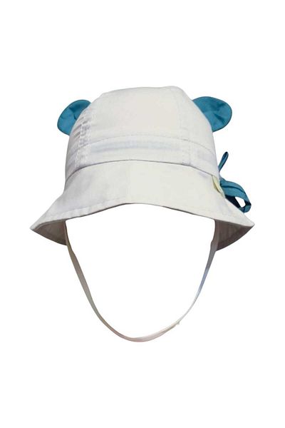 Aware Time Kitti 0-12 Months Figured Lace-Up Children's Summer Fedora Hat