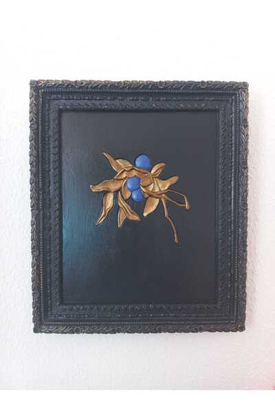 ZE DEKORASYON 20X17CM-ANTRASİT2 RENK TABLO