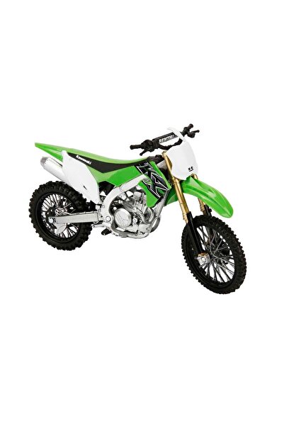 SPOR35 Çocuk Bebek Oyuncakları 1:12 NewRay Kawasaki KX 450F Motor Kız Erkek Çocuk Oyuncak Eğitici Oyuncakla
