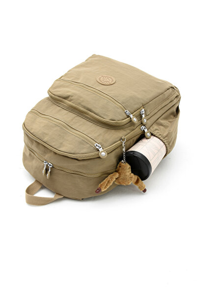 OLDSO Sanmorris Unisex Αδιάβροχο ύφασμα με θήκη για φορητό υπολογιστή μεγάλου μεγέθους Σχολικό και ταξιδιωτικό σακίδιο πλάτης