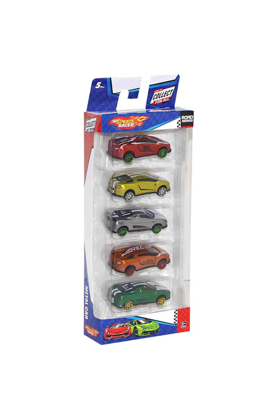 NEWBRENDHOME ألعاب تعليمية تفاعلية، مجموعة سيارات معدنية من سلسلة سبيد ريسر ر...