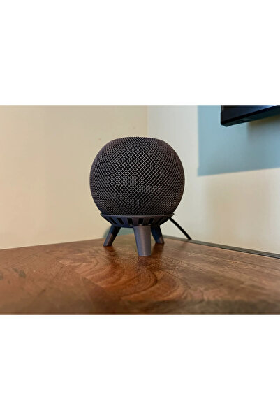Genel Markalar Apple HomePod Mini Uyumlu Kişiye Özel Şık 3D Baskı 3 ayaklı ız...