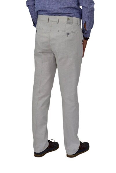 LAVETTO Men's Canvas Summer Pants Classic 1291 Bgl-St04604