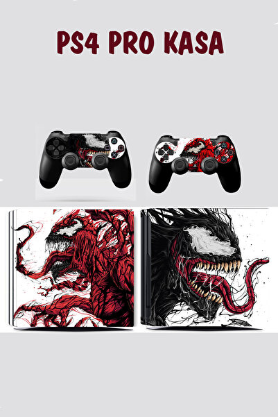 Toxic Fury Playstation 4 Full Sticker Plating Set