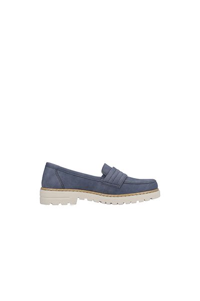 Rieker Sportliche Slipper für Damen in blau