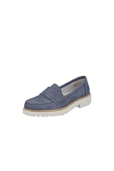 Rieker Sportliche Slipper für Damen in blau