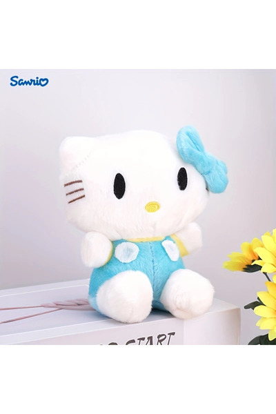 Redhead Sanrio Kawaii Hello Kitty Peluş Oyuncak 18cm