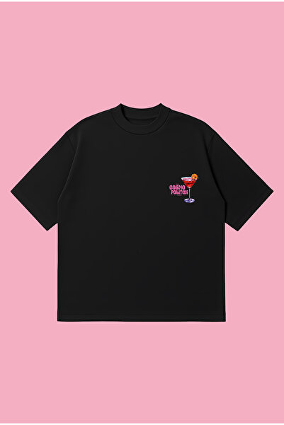 PURE POWER Tricou The Cosmopolitan Club Boxy Fit supradimensionat unisex tric...