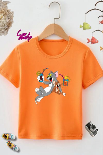 SevMode Unisex Printed Children's T-shirt