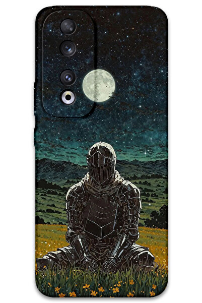 Gramaphone Huawei Honor 90 Uyumlu Retro Desenli Telefon Kılıfı + Ekran Koruyu...