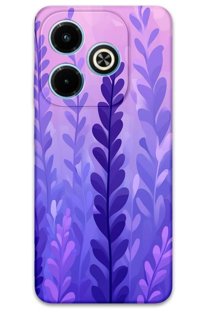 Gramaphone Infinix Hot 40I Compatible Floral Patterned Phone Case + Screen Pr...
