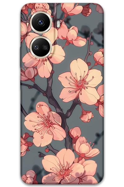 Gramaphone Huawei Nova 10 Se Compatible Floral Patterned Phone Case + Screen ...