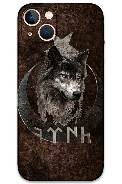 Gramaphone iPhone 15 Uyumlu Türk Desenli Telefon Kılıfı + Ekran Koruyucu - 5853