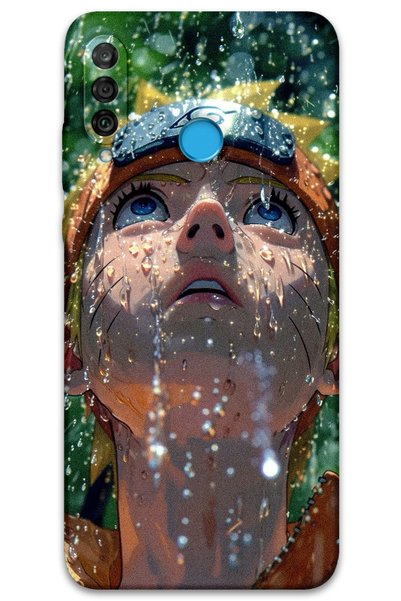 Gramaphone Huawei P30 Lite Compatible Anime Patterned Phone Case + Screen Pro...