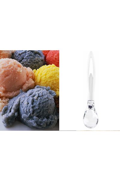 Skygo Ice Cream Spoon - Transparent Mica Tip