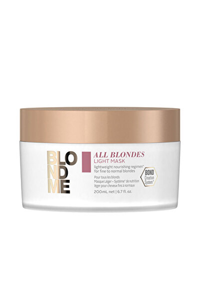 Schwarzkopf Blondme Bond Repair Pflegebehandlung 200 ml