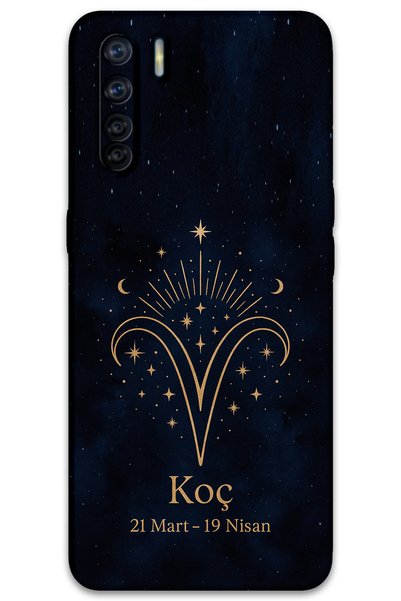 Gramaphone Oppo A91 Compatible Aries Patterned Phone Case + Screen Protector ...