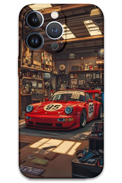Gramaphone حافظة هاتف بنمط السيارة متوافقة مع هاتف iPhone 13 Pro + واقي شاشة ...