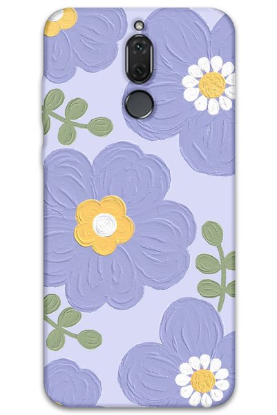 Gramaphone Huawei Mate 10 Lite Compatible Floral Patterned Phone Case + Scree...
