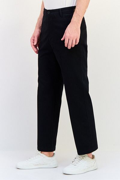 Dockers Men Relax Fit Solid Chino Pants, Black