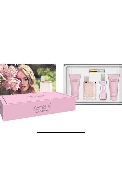 Carlotta perfume for women, a gift set for women, 5 pieces, from Carlotta