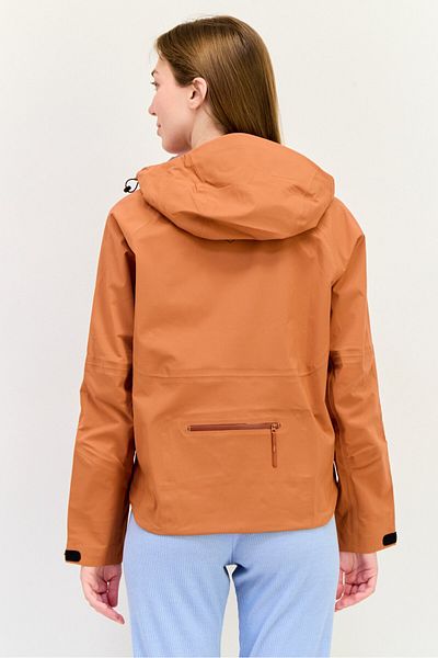 hoka Women Sportswear Fit Outdoor Jacket, Brown