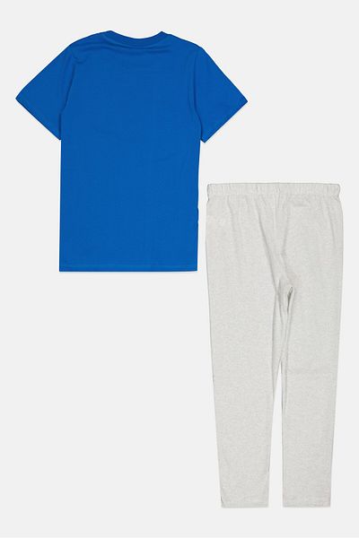 Sonic Kids Boy 2 Pcs Graphic Print Top And Bottom Pajama Set, Multicolor