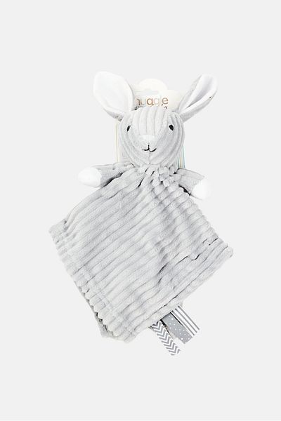 Snuggle Tots Fleece Soft Baby Comforter Cuddle Blanket, Grey