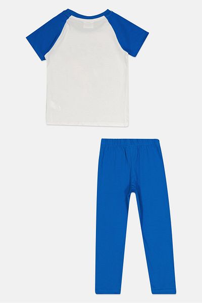 Tom and Jerry Toddlers Boy 2 Pieces Best Pals Short Sleeve Pajama Set, Multicolor