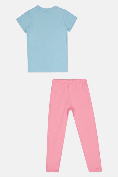 DİSNEY PRİNCESS Kids Girl 2 Pcs Cinderella Pajama Set, Multicolor